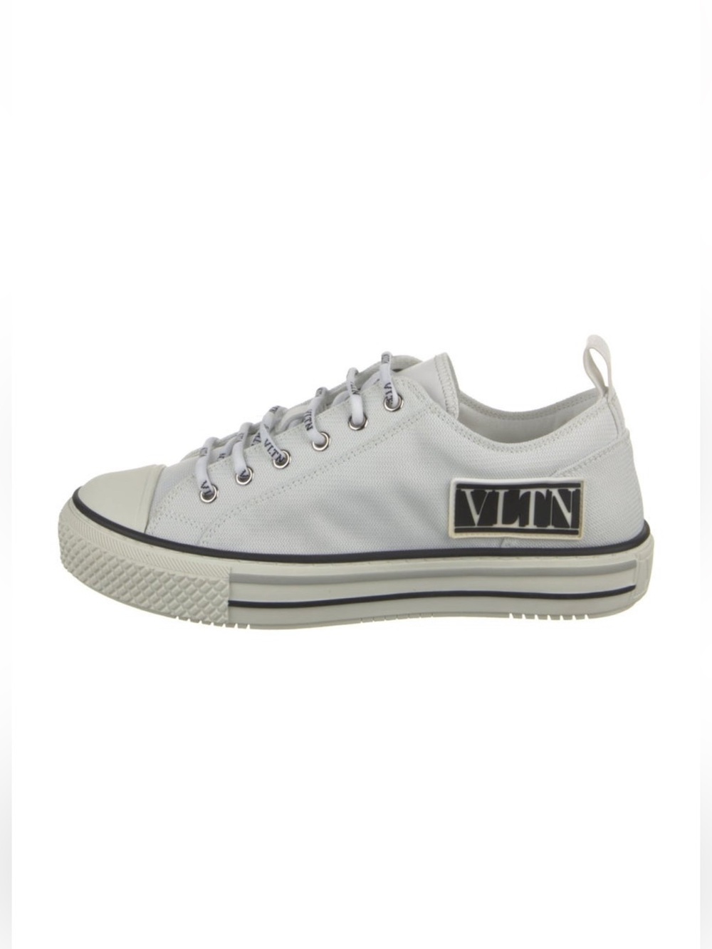 Valentino Low Top Canvas Sneakers 9.5